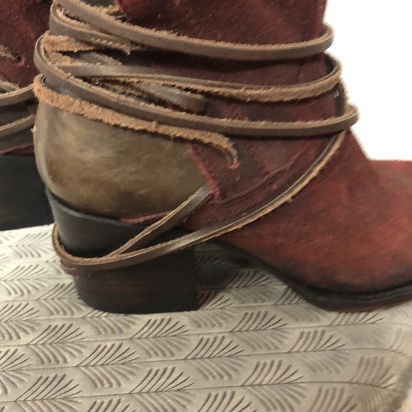 Freebird Coal burgundy boots - Picture 7 of 14